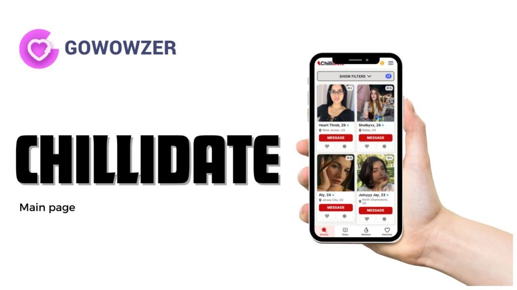 ChilliDate main page_girls